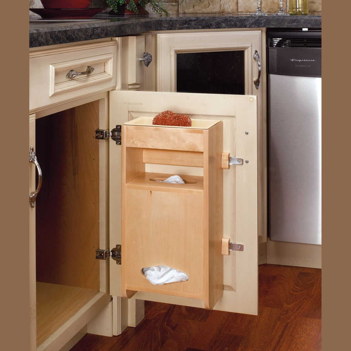 REV-A-SHELF 4SPBD Series Door-Mount Plastic Bag Holder