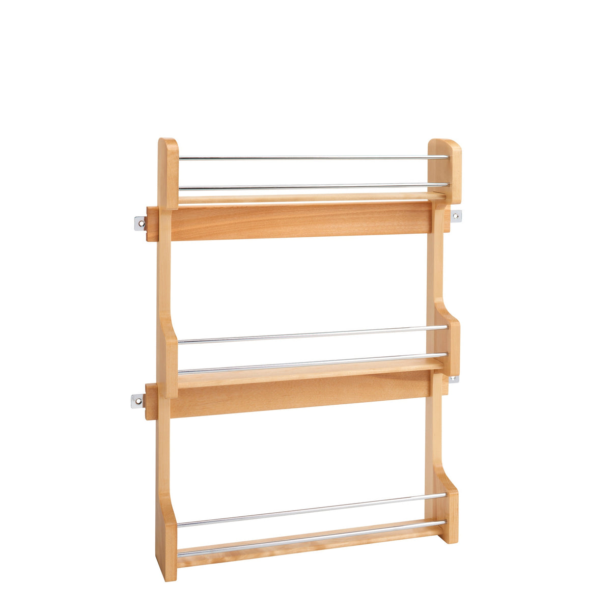 Wood Wall Cabinet Spice Rack Organizer