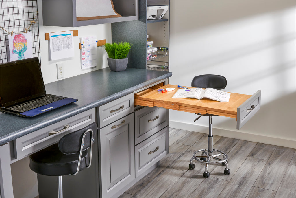 REV-A-SHELF 4TT-2133-1 Natural Maple Pullout Tambour Table