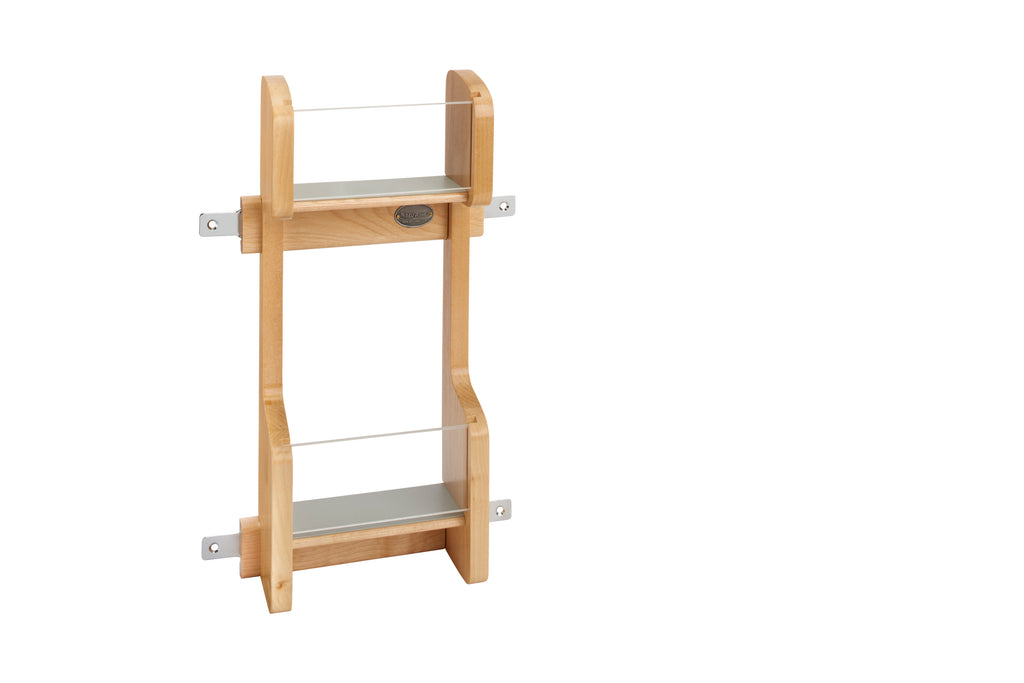 Wood Vanity Cabinet Door Storage Rack