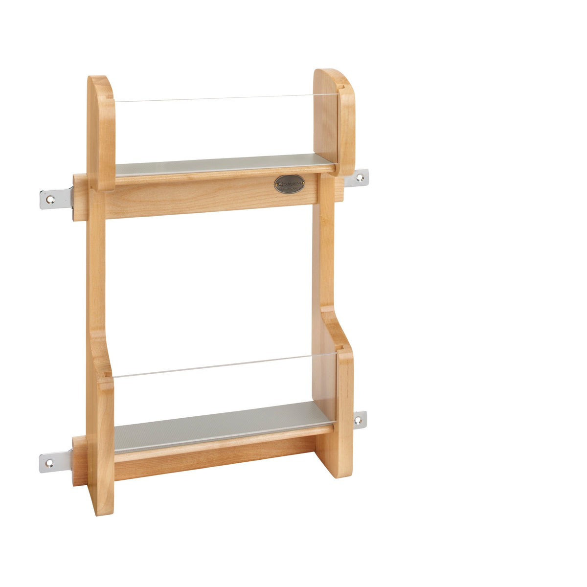 Wood Vanity Cabinet Door Storage Rack