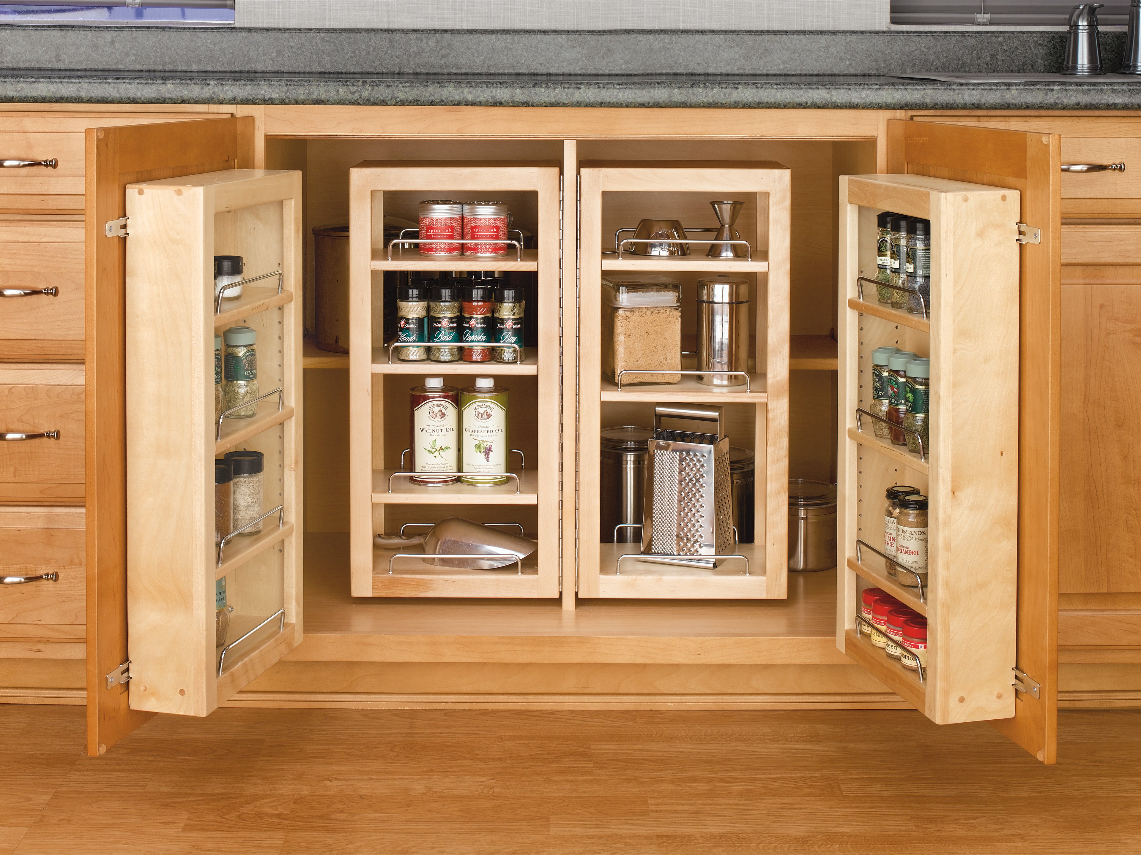 Wood Door-Mount Pantry Unit Only