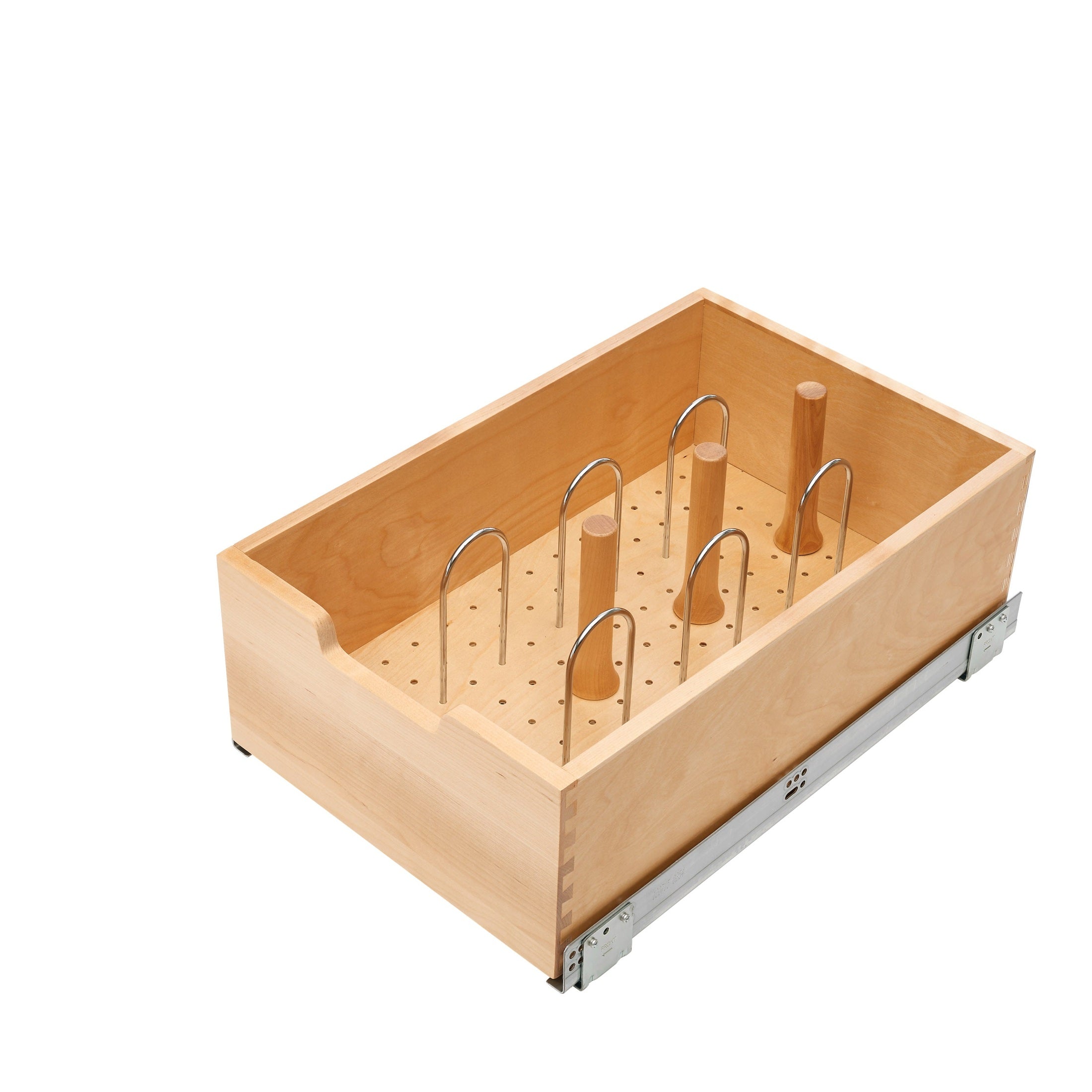 Tall Wood Pullout Drawer w/ BLUM Soft-Close for 18" Base Cabinets