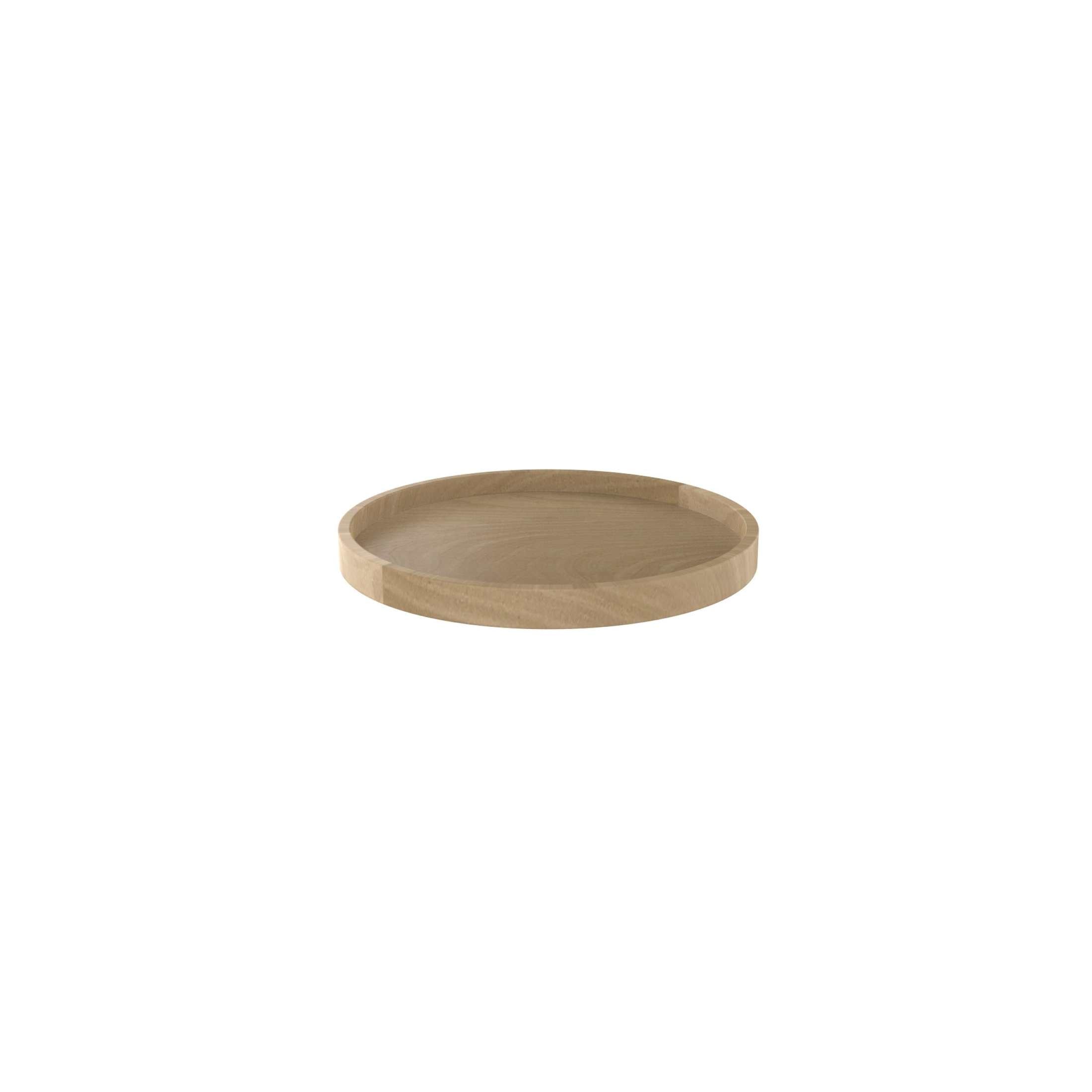 Wood Full-Circle Lazy Susan for Corner Wall Cabinets w/ Swivel Bearing