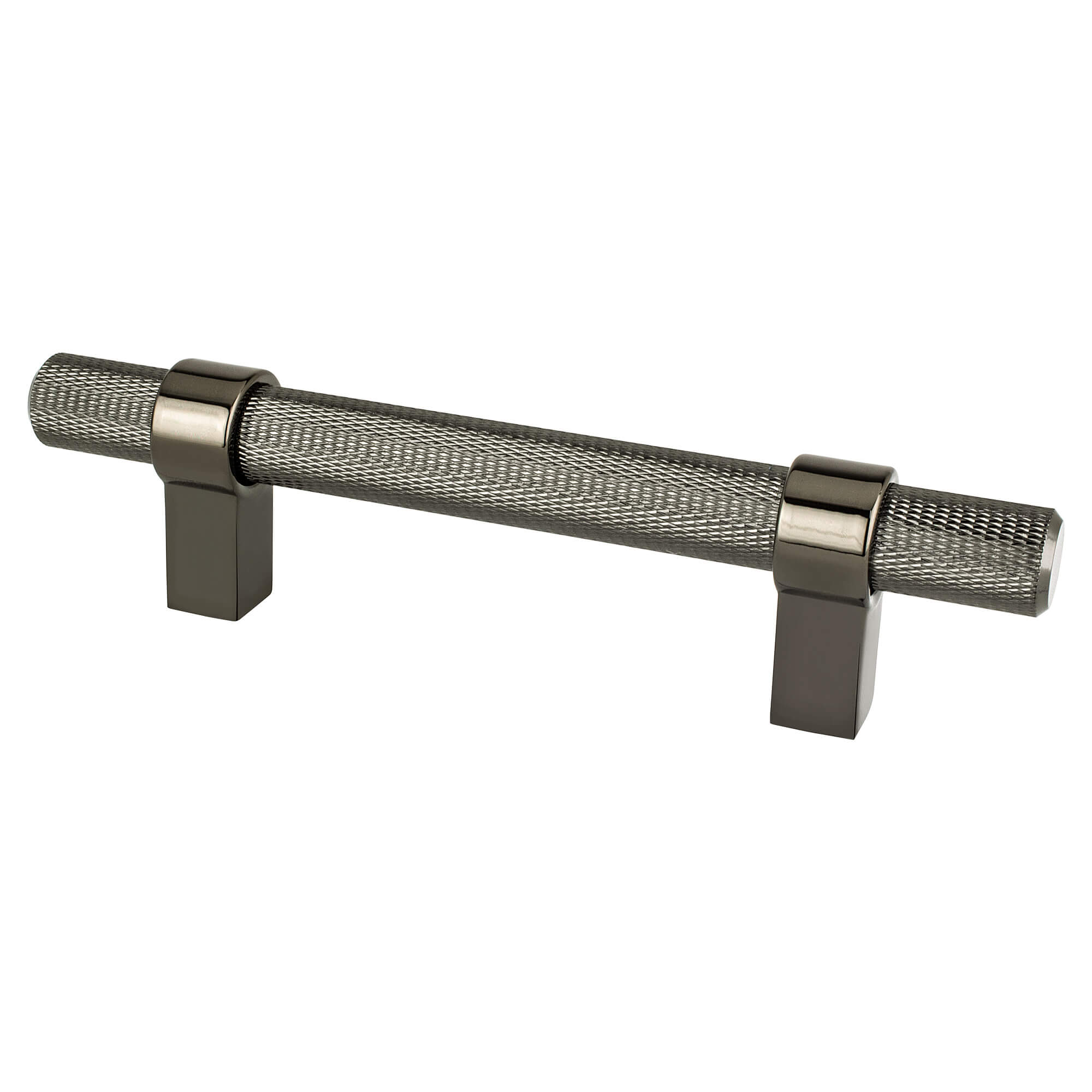 Berenson Radial Reign 3-25/32"(96mm) Pull, Black Nickel