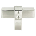 Berenson Rivet Rebel 2"(50mm) Knob, Brushed Nickel