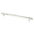 Berenson Rivet Rebel 12"(305mm) Appliance Pull, Brushed Nickel