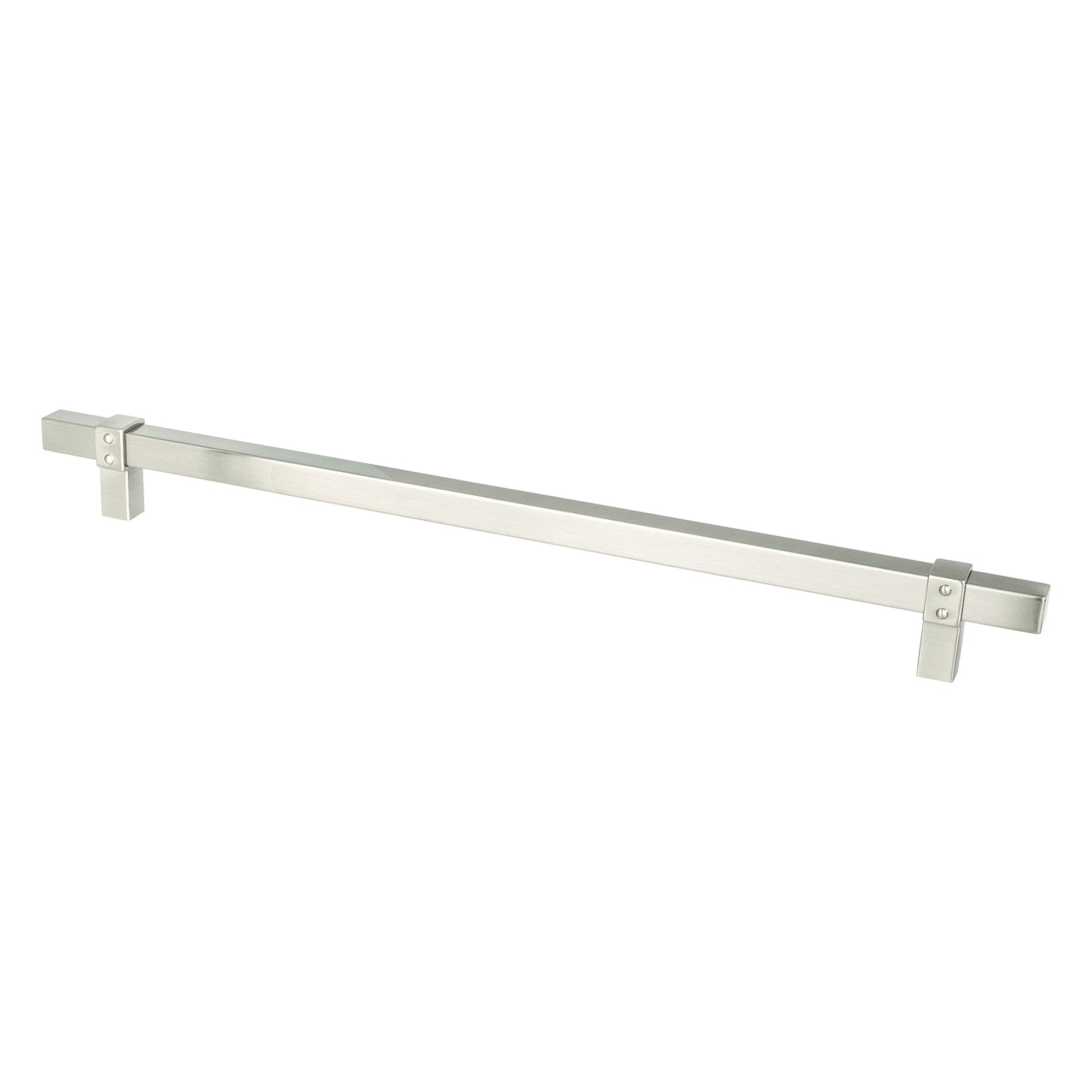 Berenson Rivet Rebel 12"(305mm) Appliance Pull, Brushed Nickel