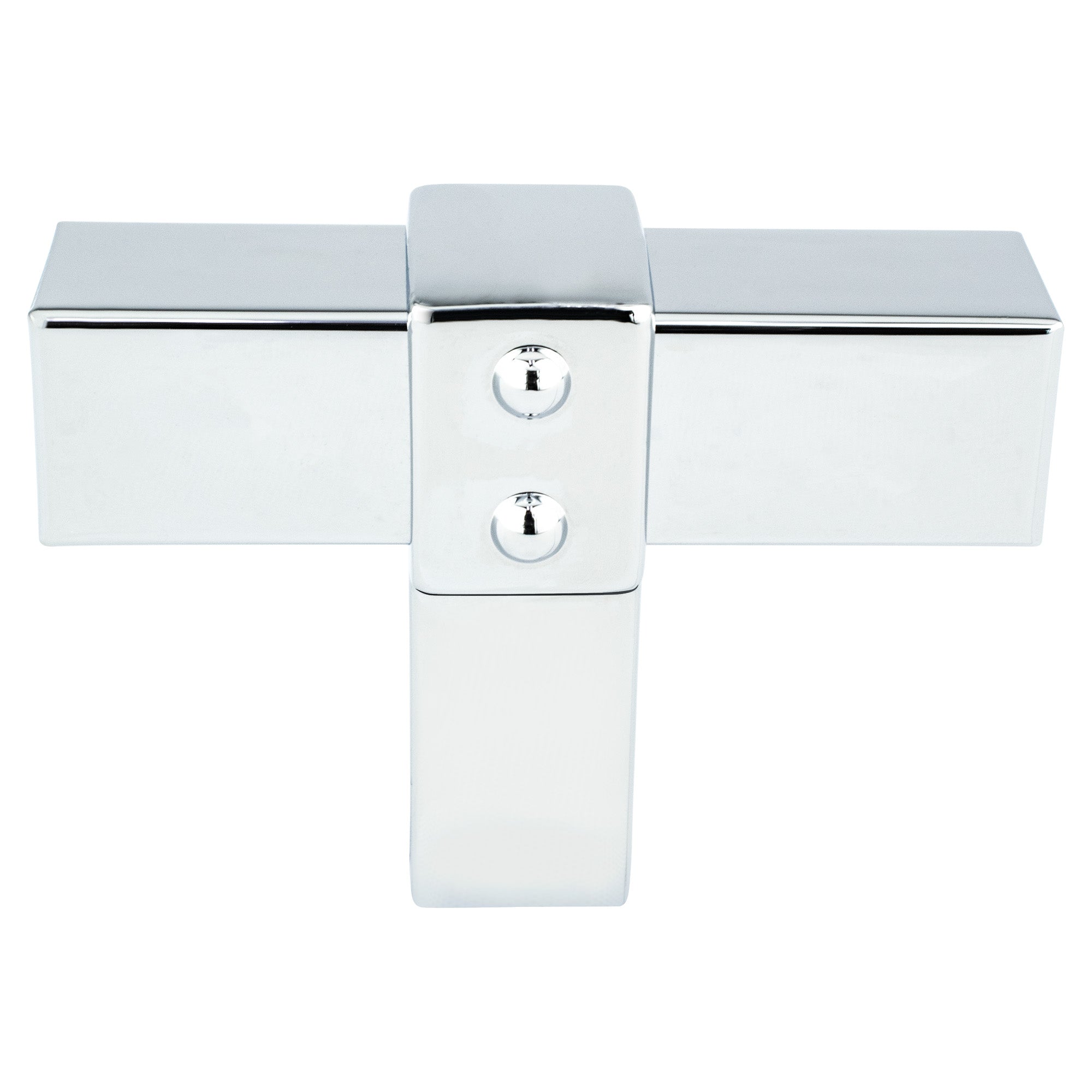 Berenson Rivet Rebel 2"(50mm) Knob, Polished Chrome
