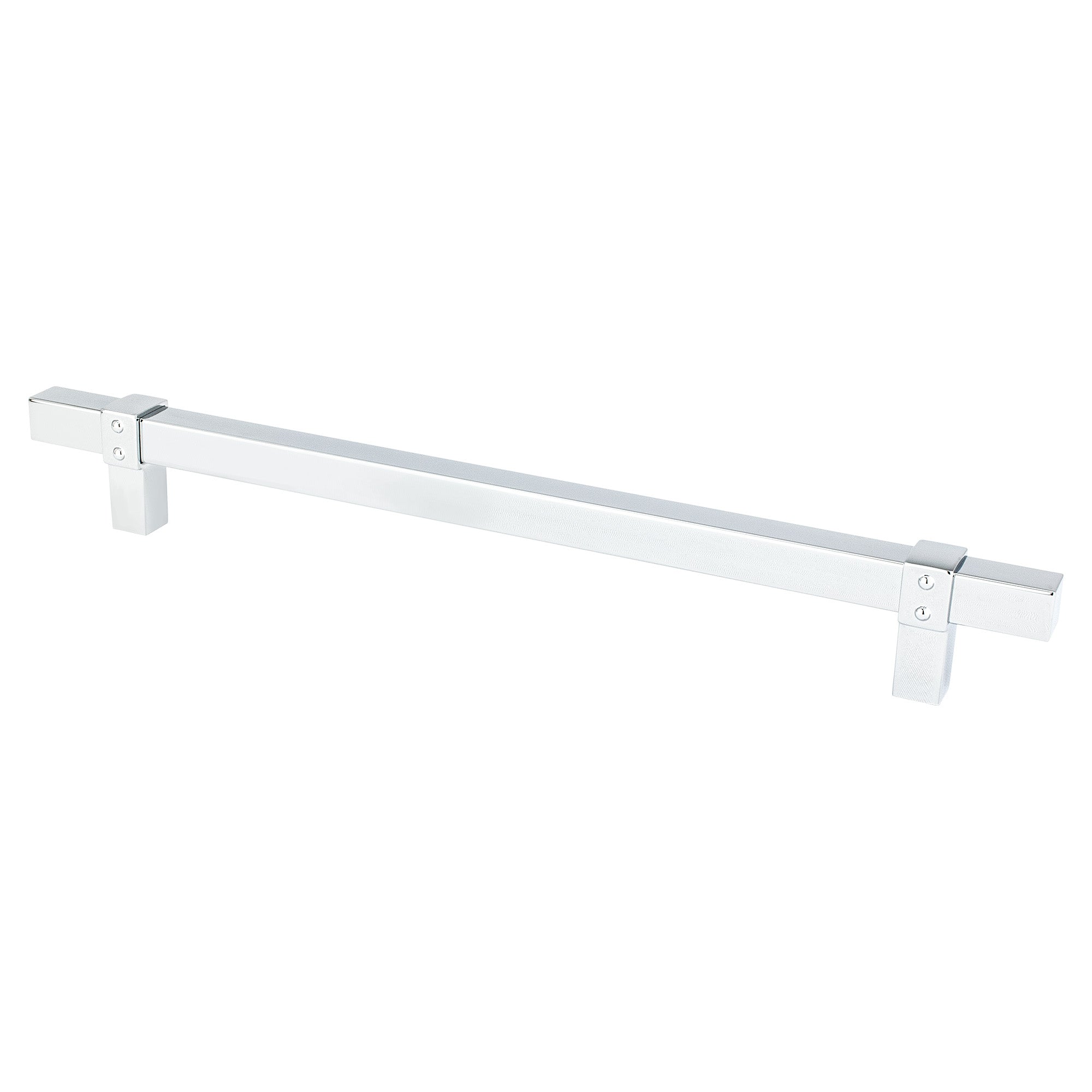 Berenson Rivet Rebel 8-13/16"(224mm) Pull, Polished Chrome