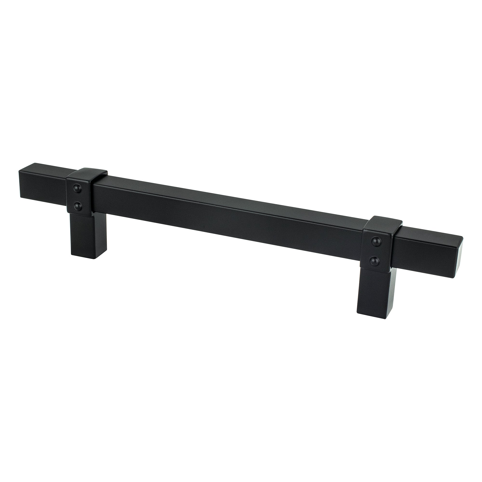 Berenson Rivet Rebel 5"(128mm) Pull, Matte Black