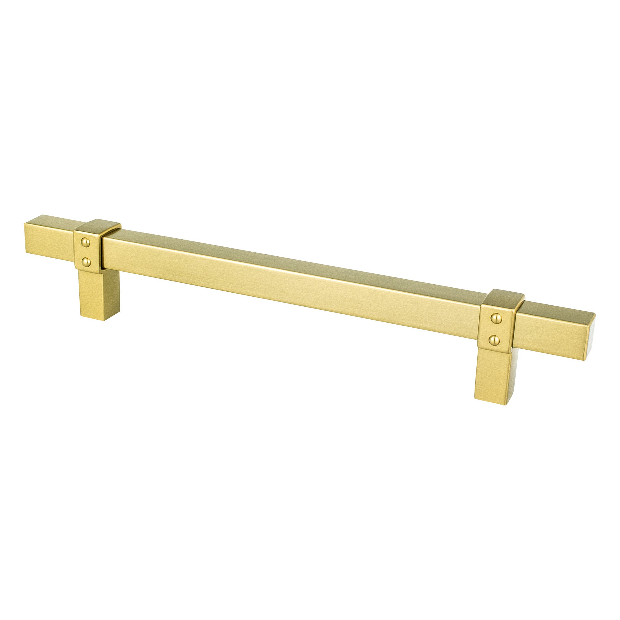 Berenson Rivet Rebel 6-5/16"(160mm) Pull, Modern Brushed Gold