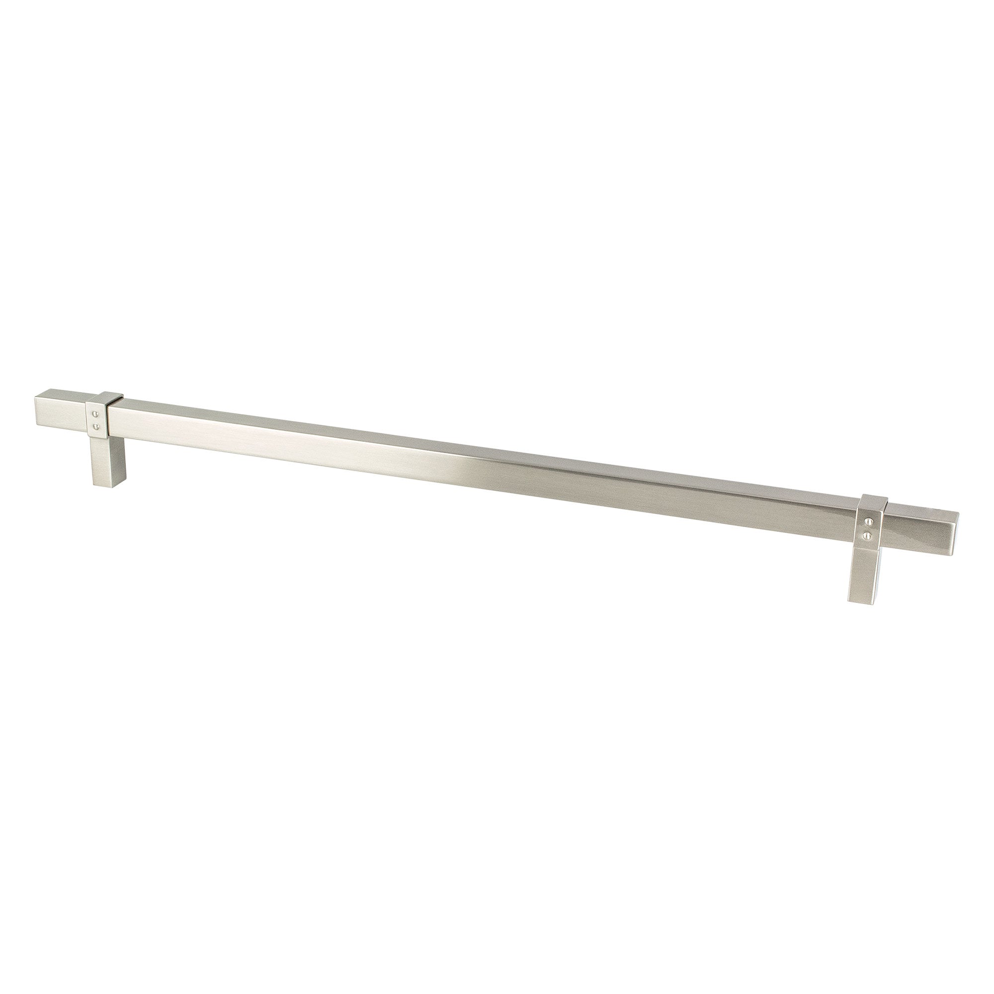Berenson Rivet Rebel 18"(457mm) Appliance Pull, Brushed Nickel