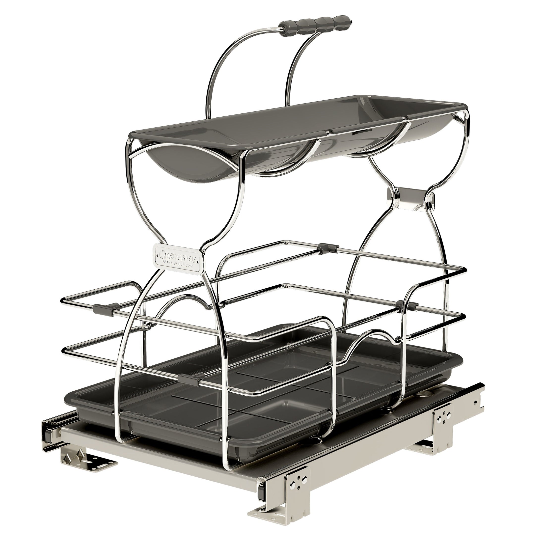 Undersink Cleaning Caddy for 30" Sink Cabinet w/ 15" Opening