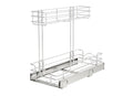 Two-Tier Undersink Steel Wire Pullout Container