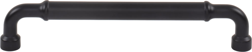 Top Knobs Lavington Series 6-5/16"(160mm) CC Pull, Flat Black