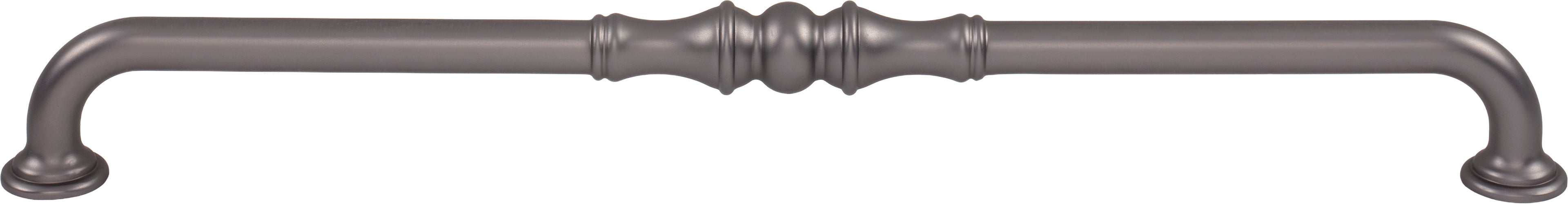 Top Knobs Bayridge Series 12"(304mm) CC Pull, Ash Gray