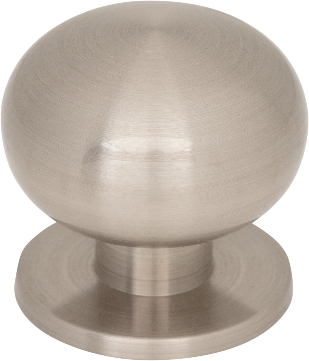 Top Knobs Lambert Series 1-1/4"L Knob, Brushed Satin Nickel