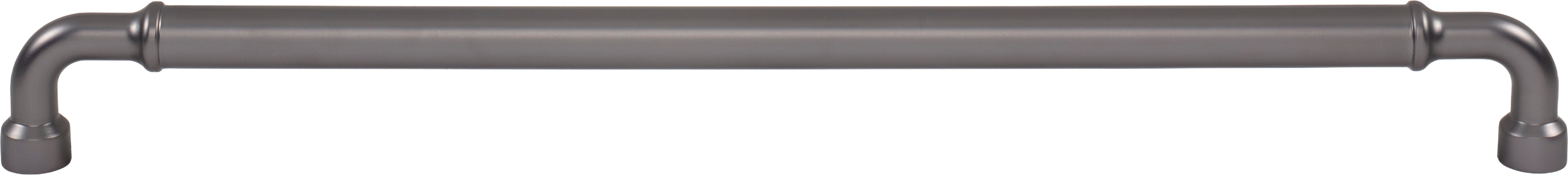 Top Knobs Lavington Series 18"(457mm) CC Pull, Ash Gray