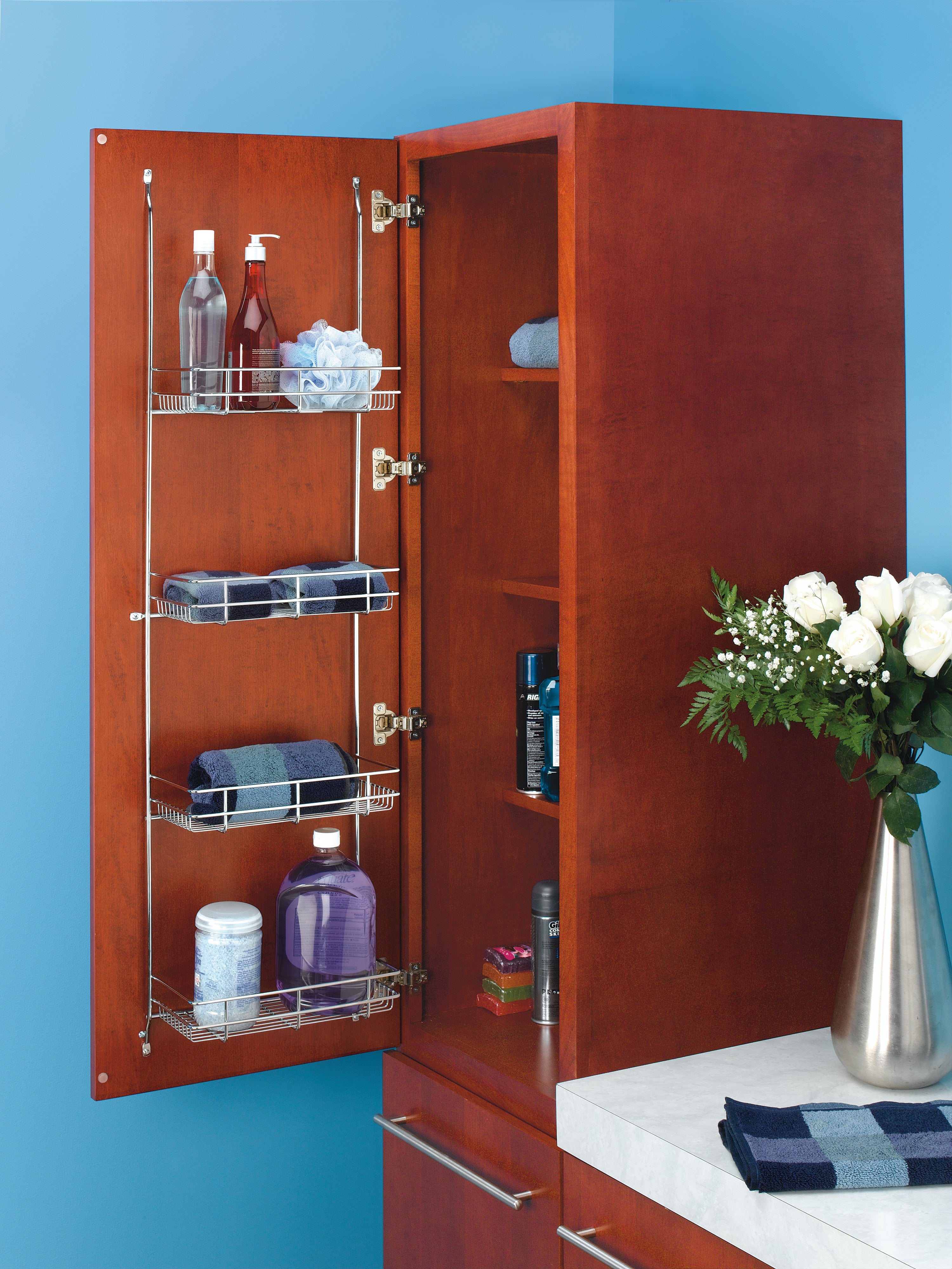 Wall/Door Mount Linen Organizer