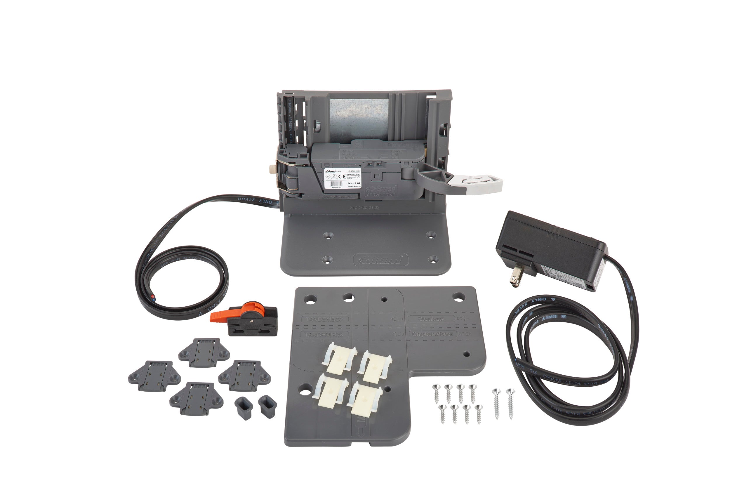 SERVO-DRIVE Kit for Legrabox Pullout Waste Containers