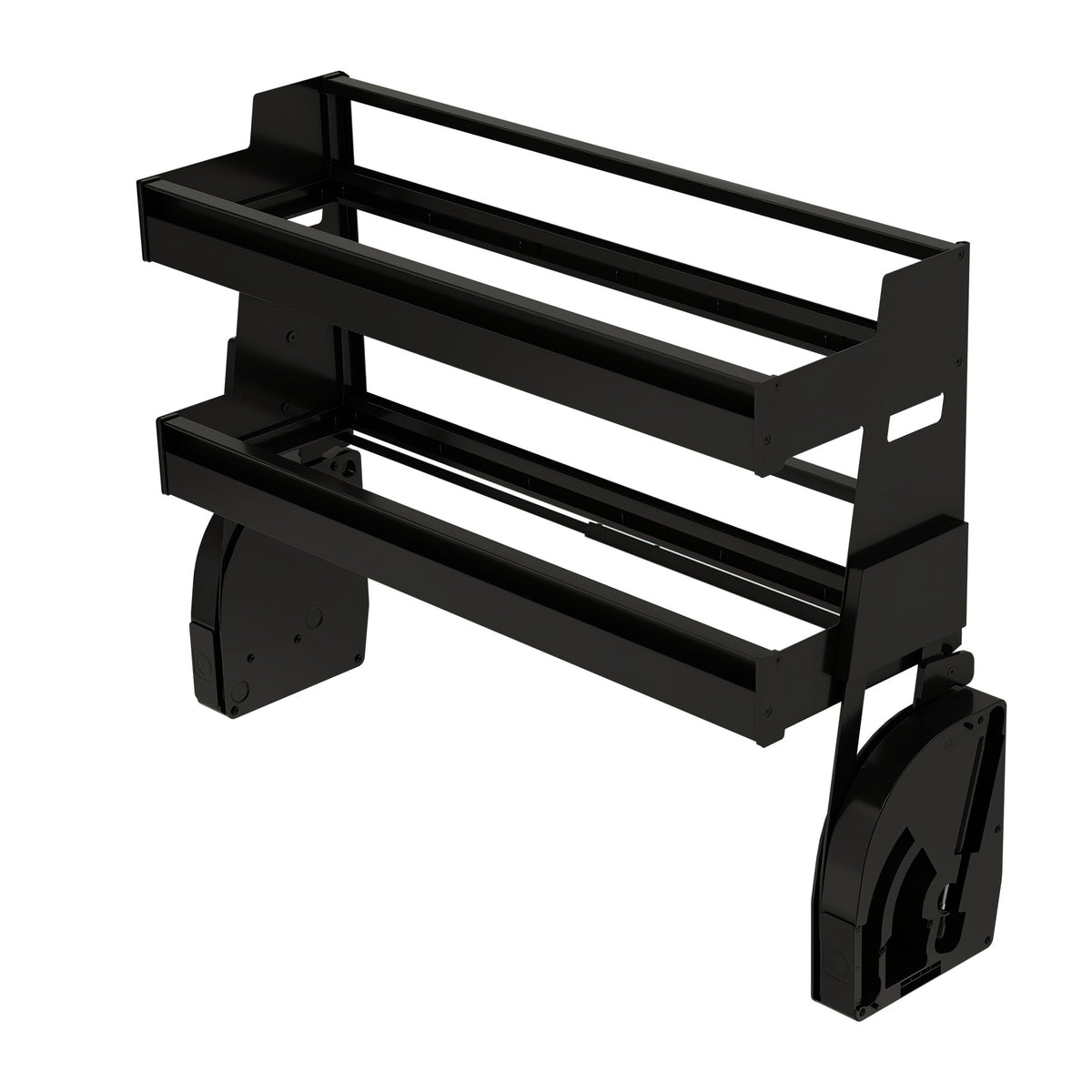 Customizable Pull-Down Organizer for Wall Cabinets (No Shelf)