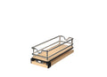 5" Single-Tier Wide Wire Wall Upright Pullout