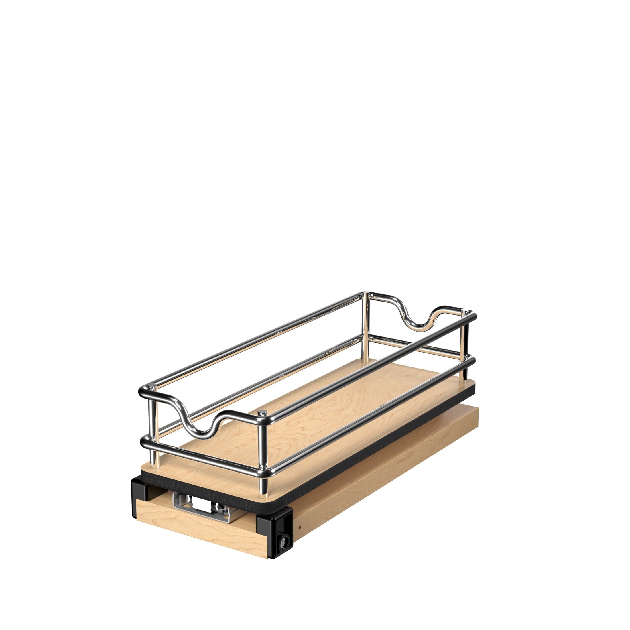 5" Single-Tier Wide Wire Wall Upright Pullout