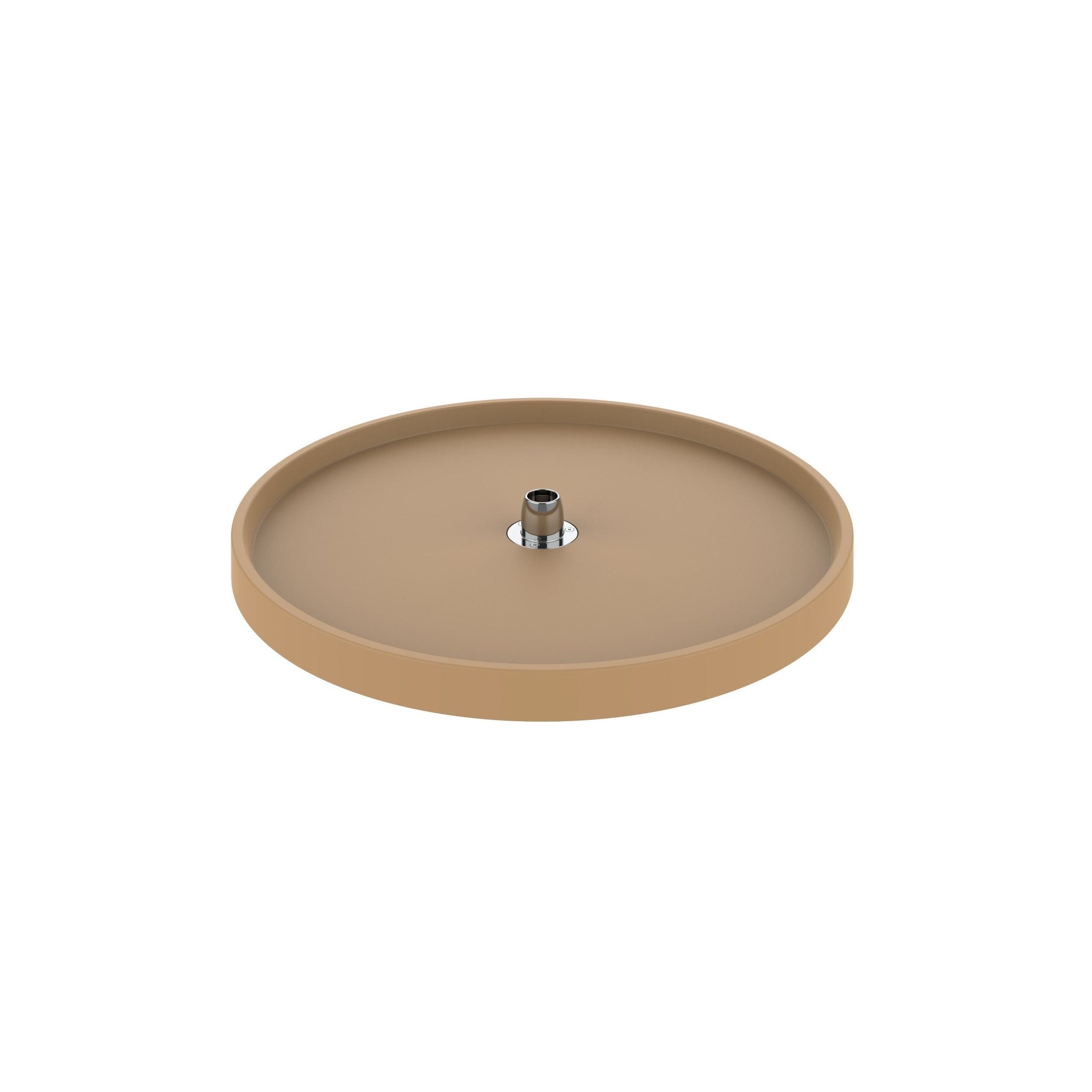 Polymer Full-Circle 1-Shelf Lazy Susan Shelf for Corner Base Cabinets