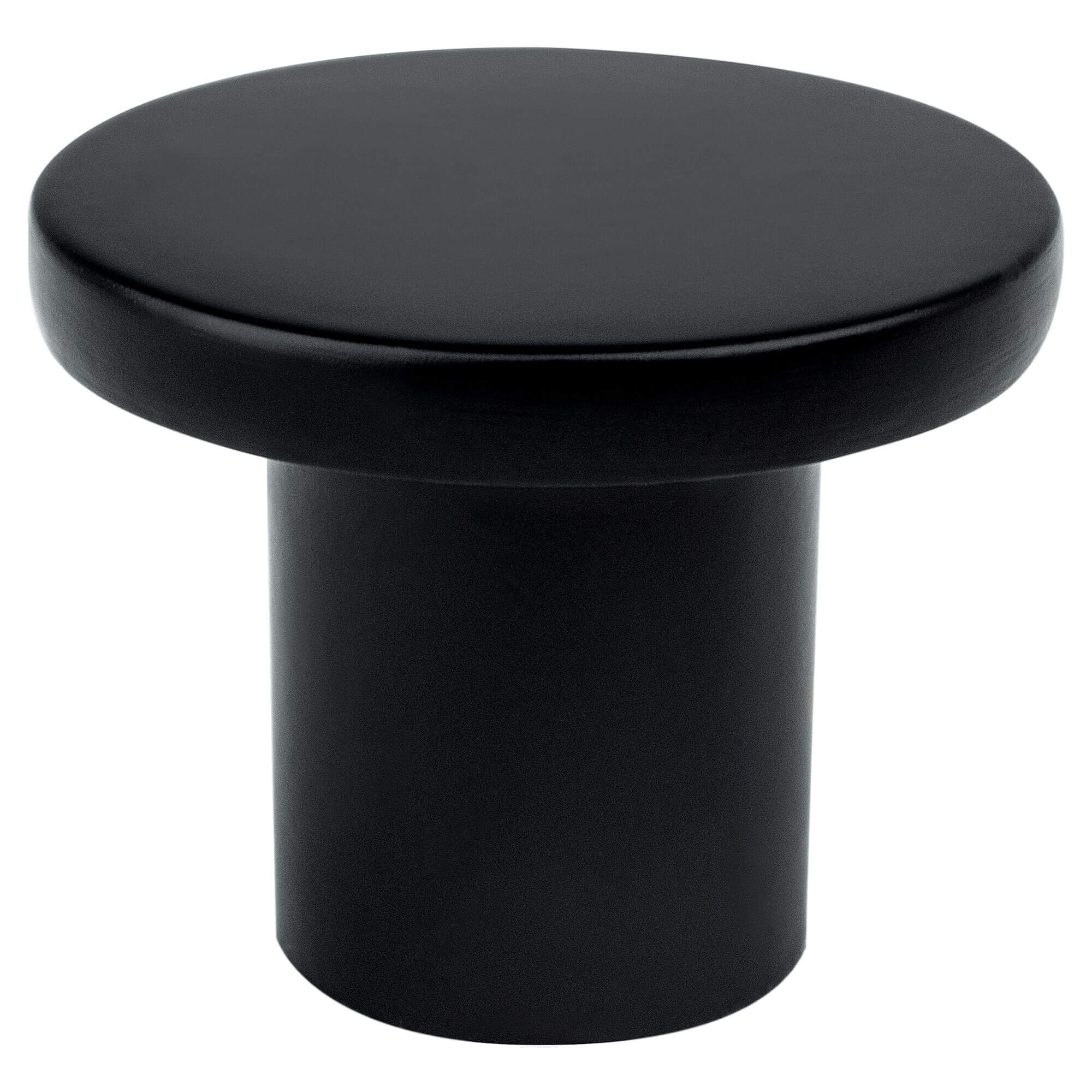 Berenson Disc 1-3/32"(28mm) Knob, Black