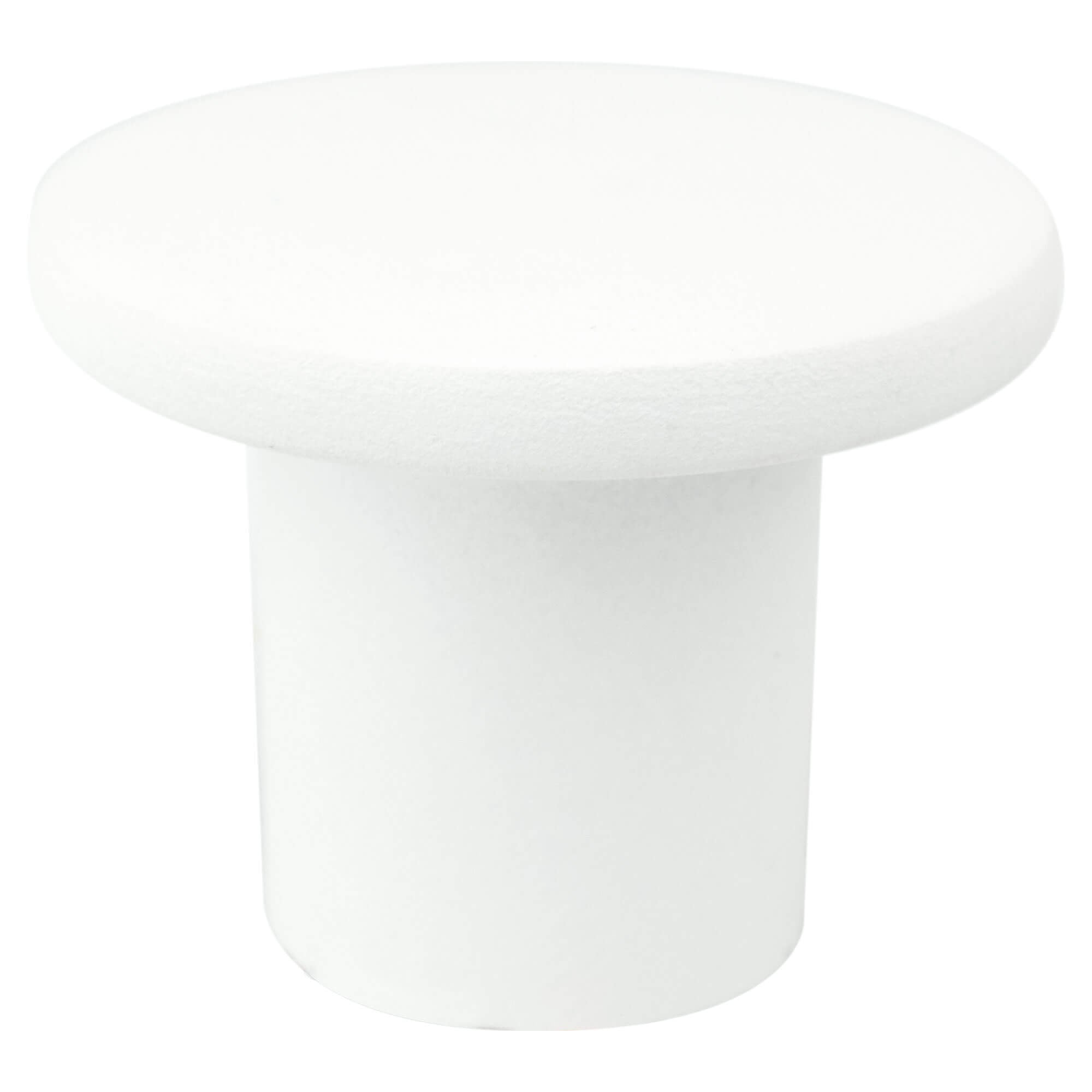 Berenson Disc 1-9/32"(33mm) Knob, White