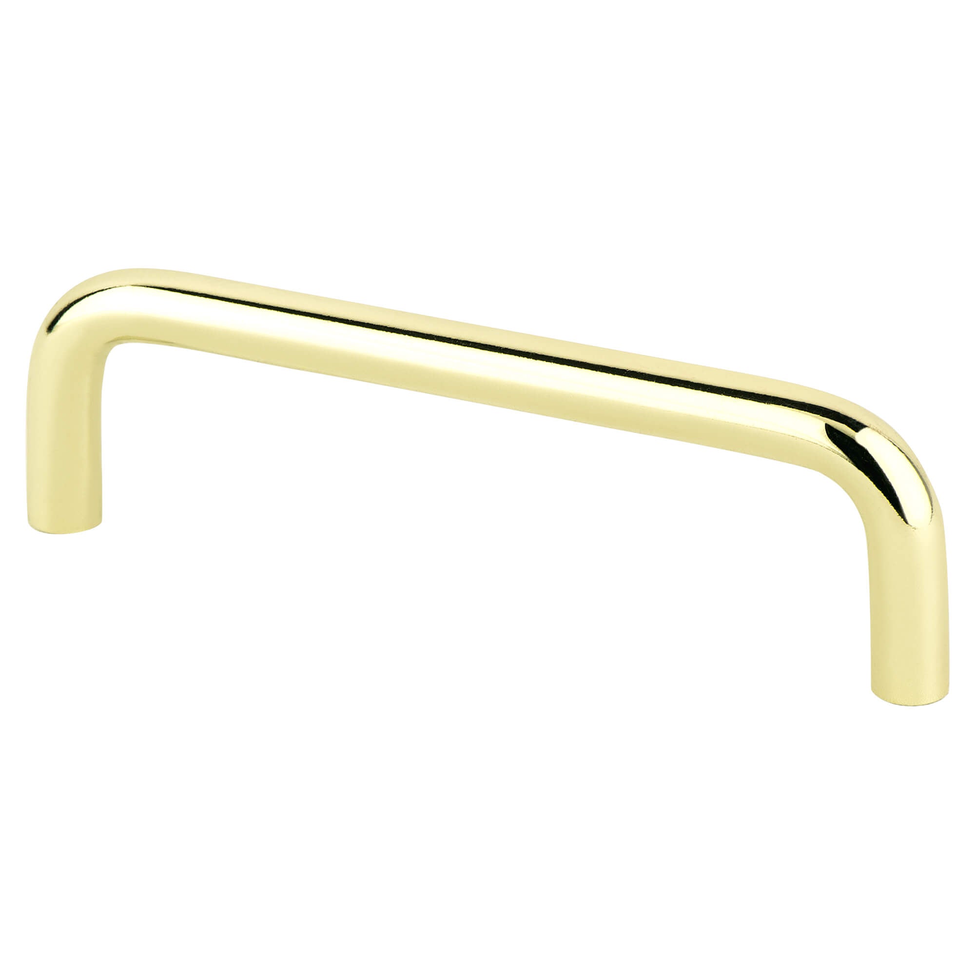 Berenson Advantage Wire Pulls 3-25/32"(96mm) Pull, Polished Brass