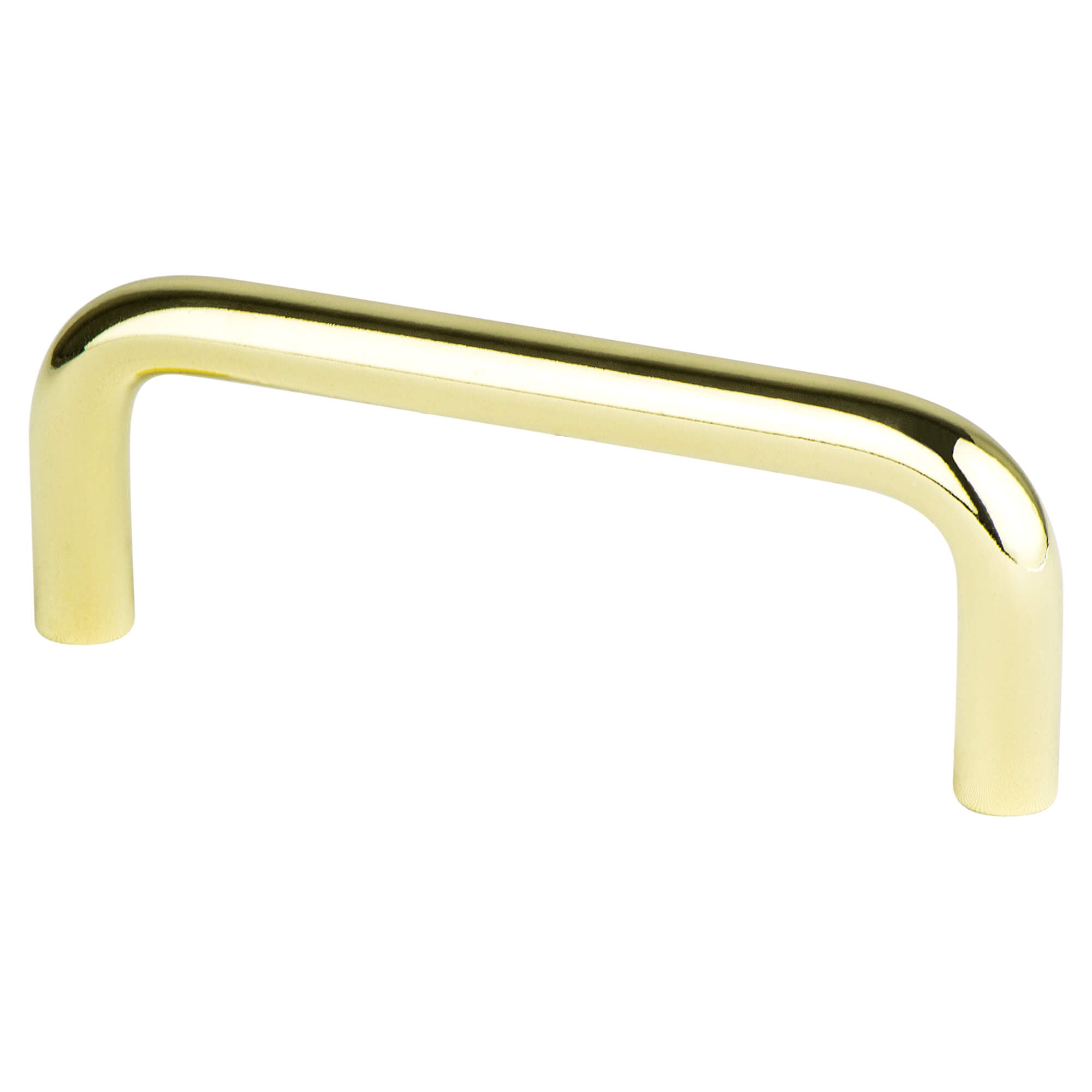 Berenson Advantage Wire Pulls 3"(76mm) Pull, Polished Brass