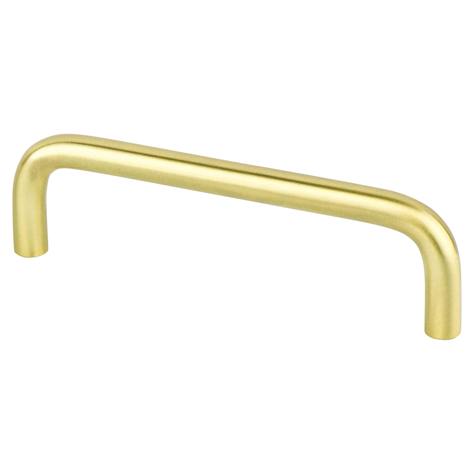 Berenson Advantage Wire Pulls 4"(102mm) Pull, Satin Brass