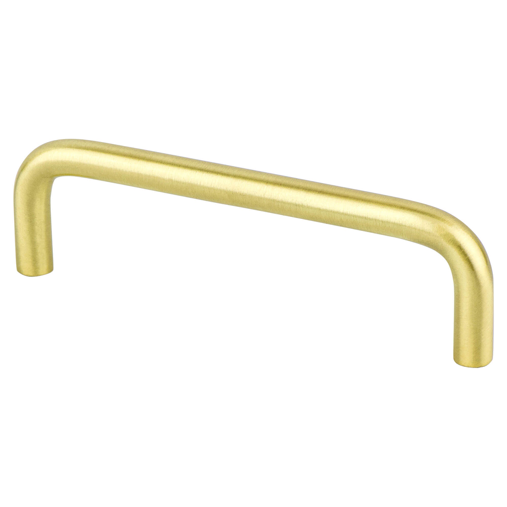 Berenson Advantage Wire Pulls 3-25/32"(96mm) Pull, Satin Brass
