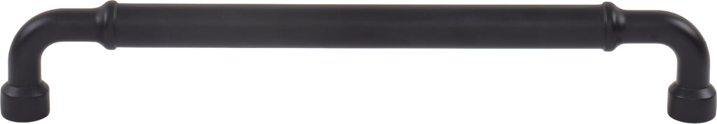 Top Knobs Lavington Series 7-9/16"(192mm) CC Pull, Flat Black