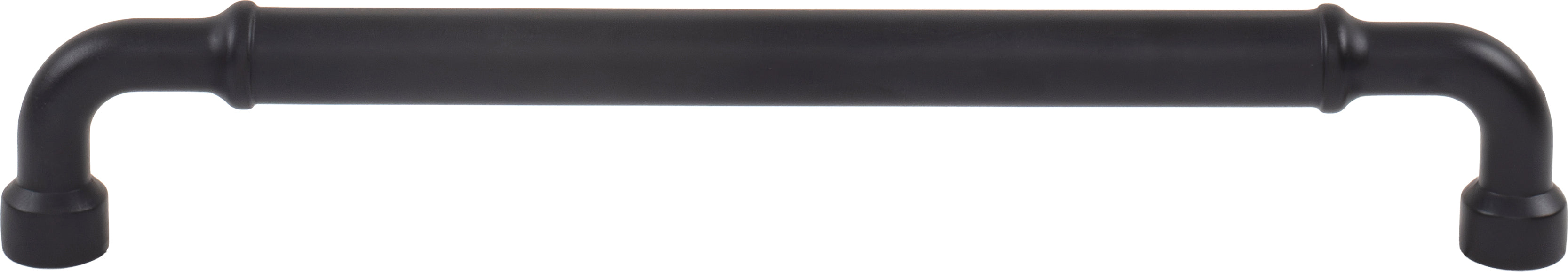 Top Knobs Lavington Series 7-9/16"(192mm) CC Pull, Flat Black