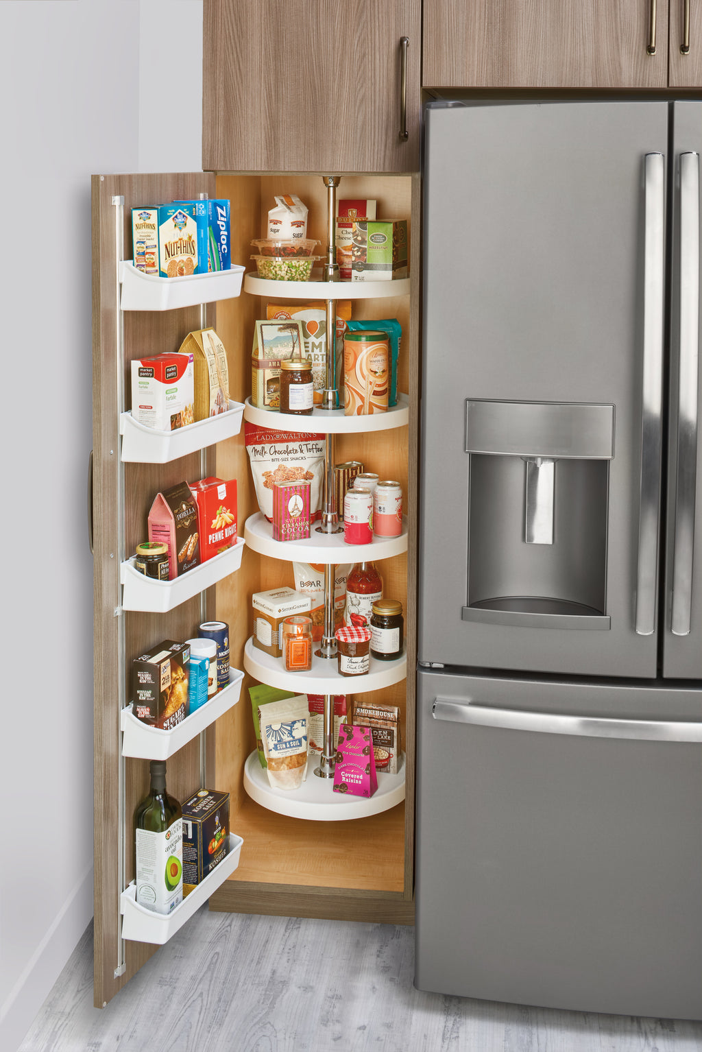6235 Series 5-Shelf Cabinet Door-Mount Storage Tray Set