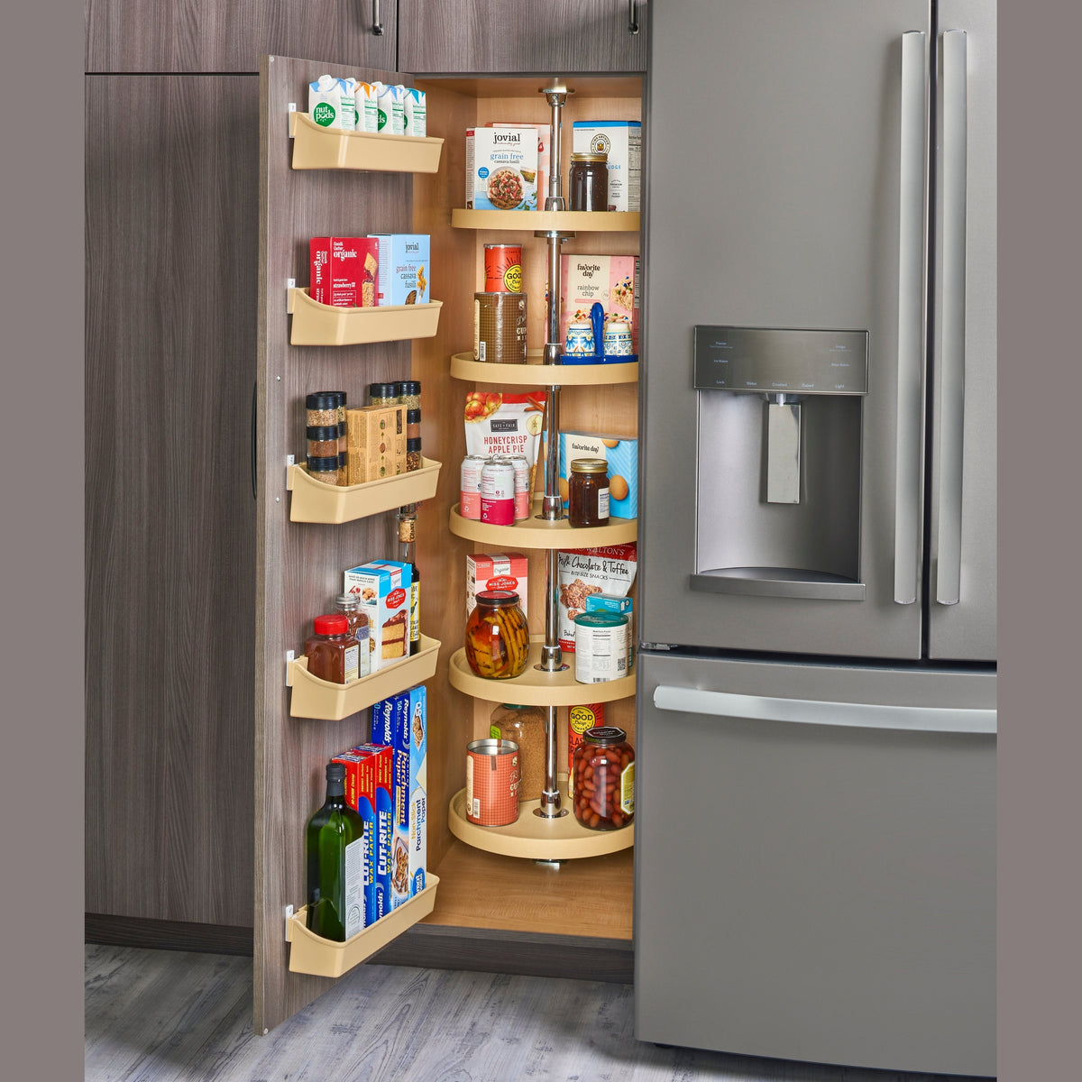 REV-A-SHELF 6235 Series 5-Shelf Cabinet Door-Mount Storage Tray Set