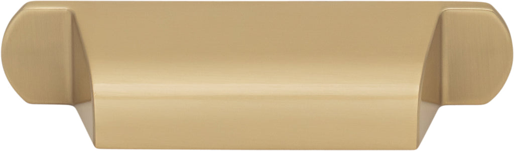 Top Knobs Cressing Series 2-3/4"(70mm) CC Cup Pull, Honey Bronze