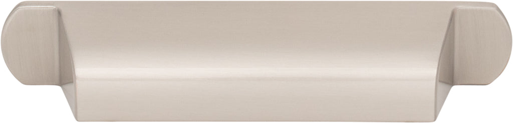 Top Knobs Cressing Series 3-3/4"(95mm) CC Cup Pull, Brushed Satin Nickel