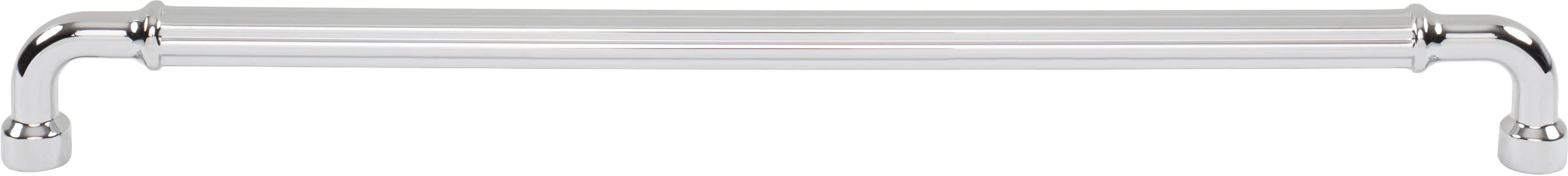 Top Knobs Pemberton Series 18"(457mm) CC Pull, Polished Chrome