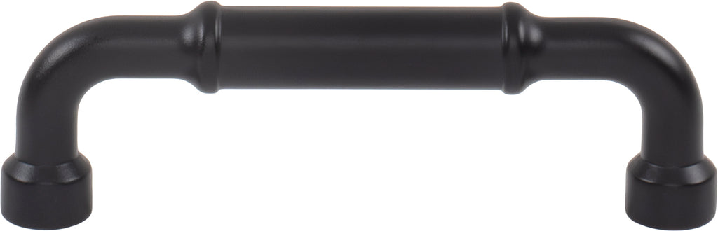 Top Knobs Lavington Series 3-3/4"(95mm) CC Pull, Flat Black