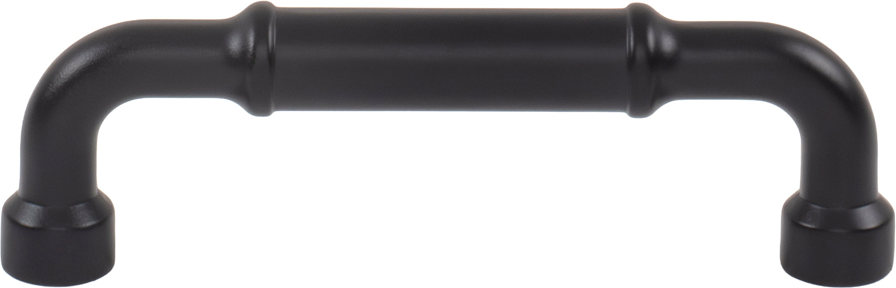 Top Knobs Lavington Series 3-3/4"(95mm) CC Pull, Flat Black