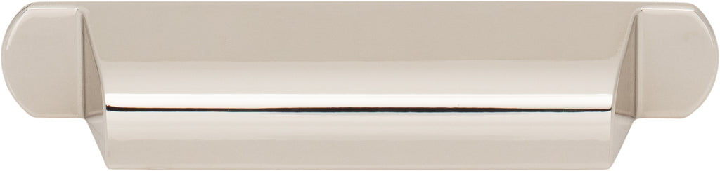 Top Knobs Cressing Series 3-3/4"(95mm) CC Cup Pull, Polished Nickel