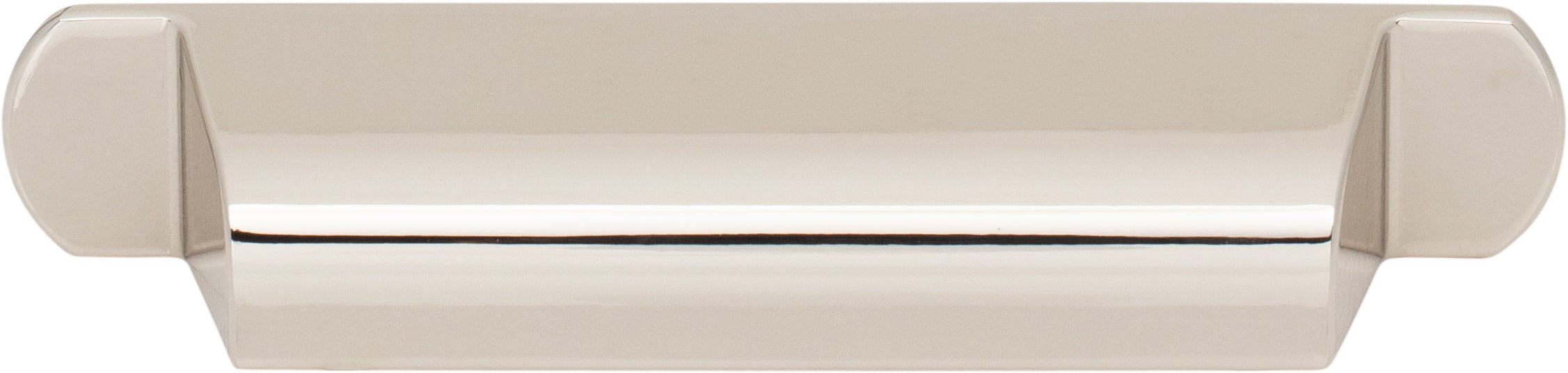 Top Knobs Cressing Series 3-3/4"(95mm) CC Cup Pull, Polished Nickel