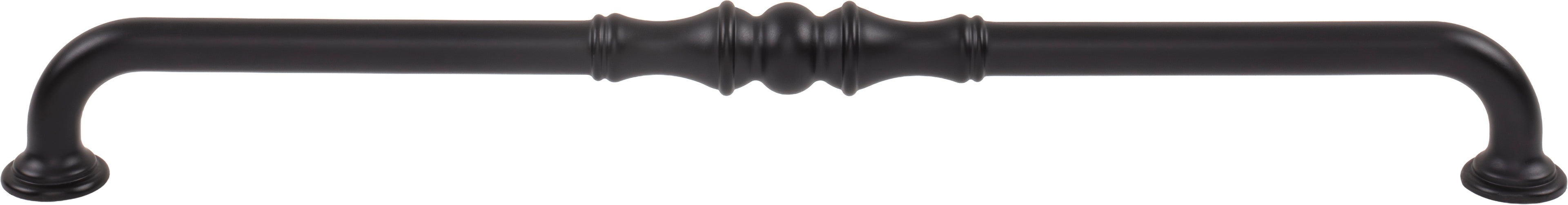 Top Knobs Bayridge Series 12"(304mm) CC Pull, Flat Black