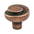 Berenson Sonata 1-3/16"(30mm) Knob, Rustic Copper