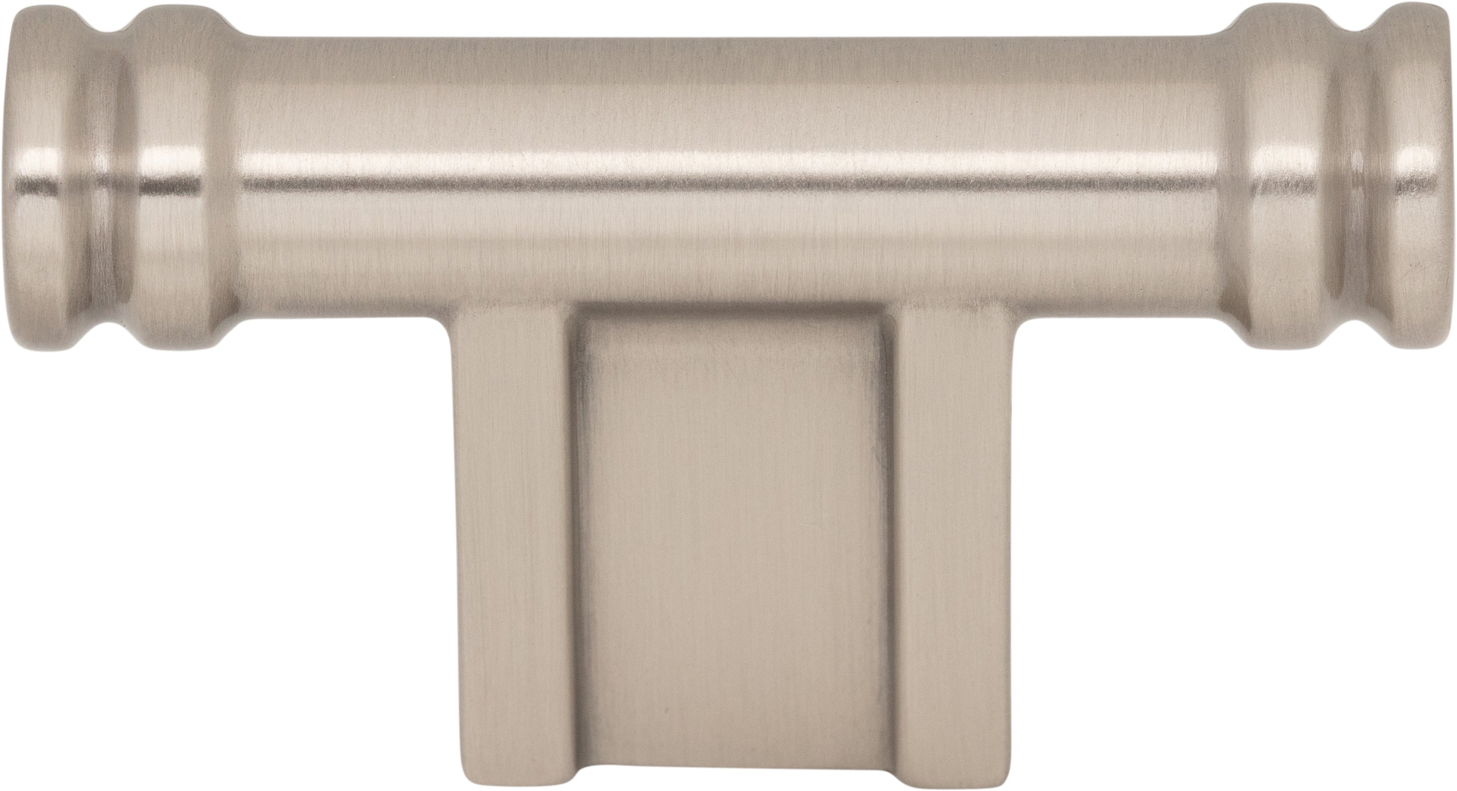 Top Knobs Newburn Series 2-1/4"L T-Knob, Brushed Satin Nickel