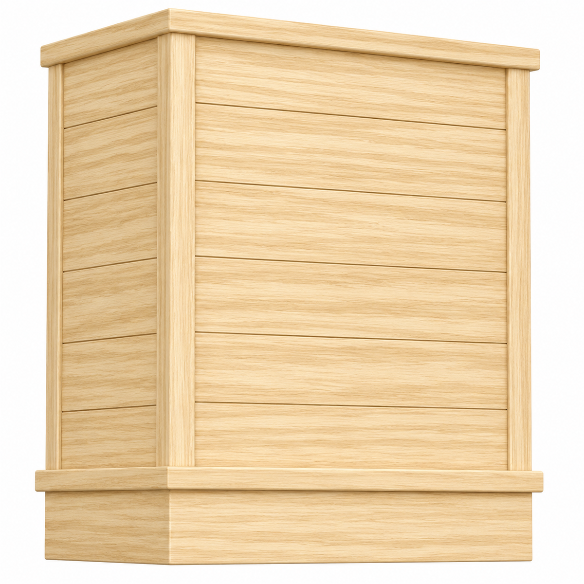 Omega National Modern Farmhouse Shiplap Straight Wall Hood